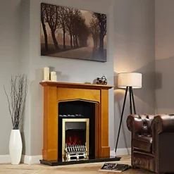 Focal Point Blenheim 2kW Brass Effect Electric Fire -Diy focal point blenheim 2kw brass effect electric fire5023539022027 02i BQ