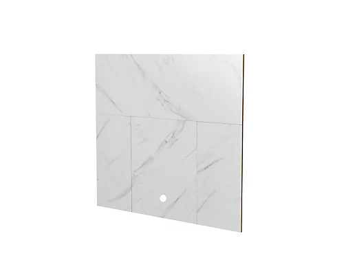 Focal Point Contemporary Marble Effect Back Panel & Hearth (W)1250mm (D)380mm 3 Focal Point Contemporary Marble Effect Back Panel & Hearth (W)1250mm (D)380mm - Image 3