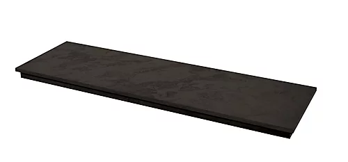 Focal Point Contemporary Slate Effect Back Panel & Hearth (W)1250mm (D)380mm 3 Focal Point Contemporary Slate Effect Back Panel & Hearth (W)1250mm (D)380mm - Image 3