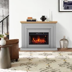 Focal Point Horsham Oak & Grey Electric Fire Suite 7 Focal Point Horsham Oak & Grey Electric Fire Suite -Diy focal point horsham oak grey electric fire suite5023539026063 01i