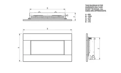 Focal Point Pinoir Flueless Black Granite Manual Control Gas Fire -Diy focal point pinoir flueless black granite manual control gas fire5023539011502 02t