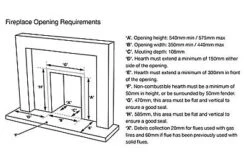 Focal Point Soho Multi Flue Black Slide Control Gas Fire -Diy focal point soho multi flue black slide control gas fire5023539004962 10t