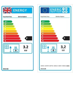 Focal Point Soho Multi Flue Black Slide Control Gas Fire -Diy focal point soho multi flue black slide control gas fire5023539013155 EUP EN