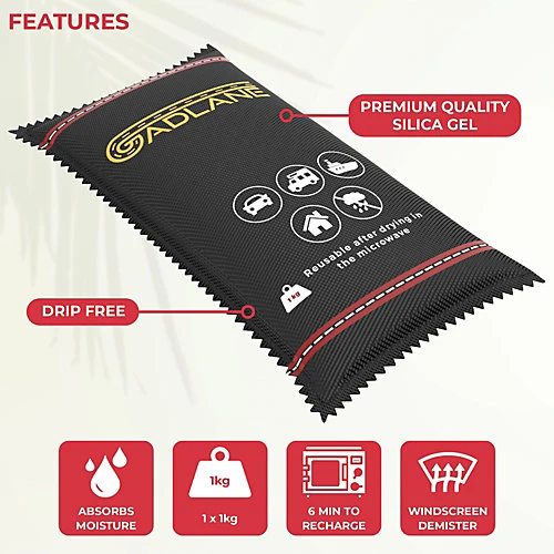 GADLANE Reusable Car Dehumidifier 1Kg 4 GADLANE Reusable Car Dehumidifier 1Kg - Image 4