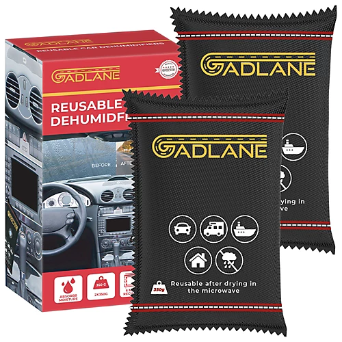 GADLANE Reusable Car Dehumidifier 350G (2 Pack) 1 GADLANE Reusable Car Dehumidifier 350G (2 Pack)