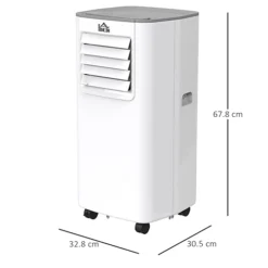 HOMCOM 5000BTU Portable Air Conditioner 4 Modes LED Display Timer Home Office 6 HOMCOM 5000BTU Portable Air Conditioner 4 Modes LED Display Timer Home Office -Diy homcom 5000btu portable air conditioner 4 modes led display timer home office5056399127922 03c MP