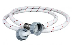 Hydroland 250cm Nylon Braid Washing Machine Dishwasher Fill Water Feed Hose Inlet Pipe