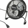 Igenix DF0004 USB Desk Fan, 4-Inch, Black (Pack Of 3)