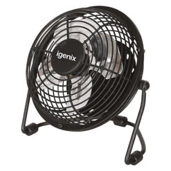 Igenix DF0004 USB Desk Fan, 4-Inch, Black (Pack Of 3) 7 Igenix DF0004 USB Desk Fan, 4-Inch, Black (Pack Of 3) -Diy igenix df0004 usb desk fan 4 inch black pack of 3 5016368851005 04c MP