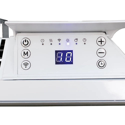 Igenix IG9521WIFI, Smart Glass Panel Heater 2000 W, Amazon Alexa, White 2 Igenix IG9521WIFI, Smart Glass Panel Heater 2000 W, Amazon Alexa, White - Image 2