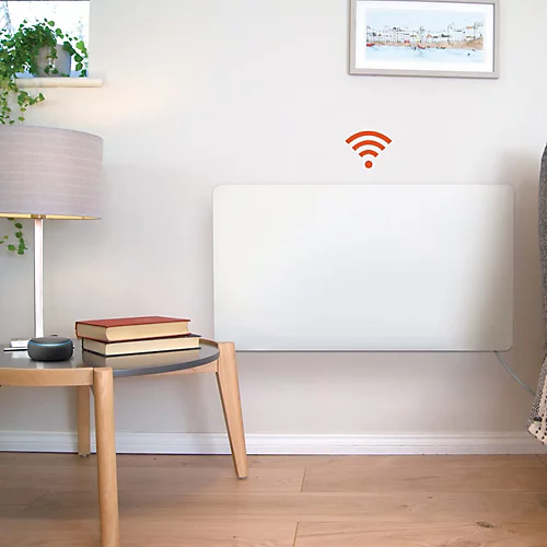 Igenix IG9521WIFI, Smart Glass Panel Heater 2000 W, Amazon Alexa, White 3 Igenix IG9521WIFI, Smart Glass Panel Heater 2000 W, Amazon Alexa, White - Image 3