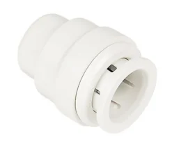 JG Speedfit Plastic Push-fit Stop End (Dia)15mm, Pack Of 10