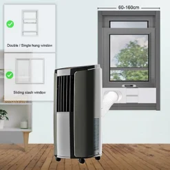 LEXENT AGILE, SPRINT, Portable Air Conditioner, Window Seal Kit For Sash Windows, Sliding Windows 5 LEXENT AGILE, SPRINT, Portable Air Conditioner, Window Seal Kit For Sash Windows, Sliding Windows -Diy lexent agile sprint portable air conditioner window seal kit for sash windows sliding windows5065007722275 03c MP