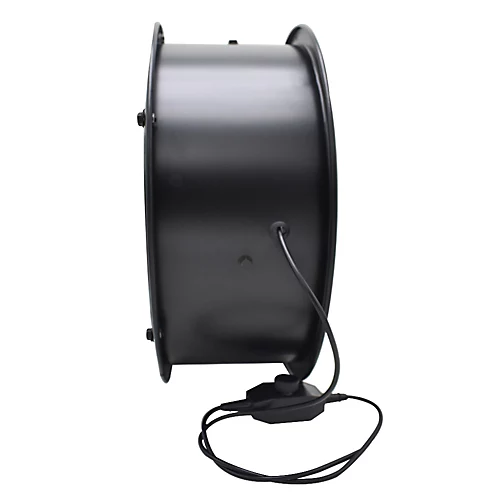 Livingandhome Black Metal 5 Blade Double Sided Mesh Extractor Fan 14 Inch With Governor Switch 4 Livingandhome Black Metal 5 Blade Double Sided Mesh Extractor Fan 14 Inch With Governor Switch - Image 4