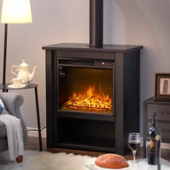 Livingandhome Retro Stove Fireplace Electric Stove 6 Flame Colors Brightness Adjustable With Remote Control 30 Inch 6 Livingandhome Retro Stove Fireplace Electric Stove 6 Flame Colors Brightness Adjustable With Remote Control 30 Inch -Diy livingandhome retro stove fireplace electric stove 6 flame colors brightness adjustable with remote control 30 inch0735940245531 03c MP