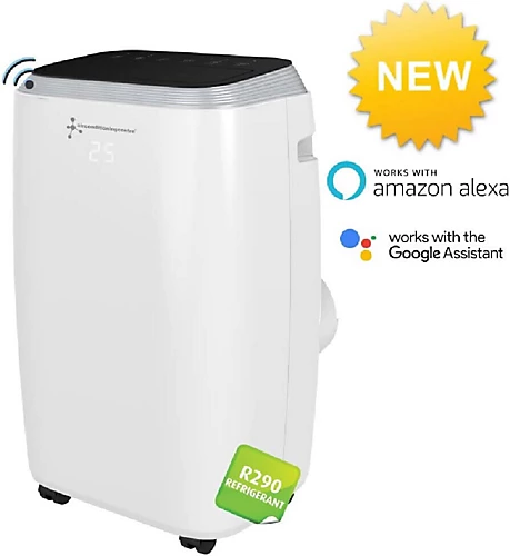 LuxAir 9000 BTU Cooling Portable Air Conditioner 30m2 Area Compatible With Alexa & Google 3 LuxAir 9000 BTU Cooling Portable Air Conditioner 30m2 Area Compatible With Alexa & Google - Image 3