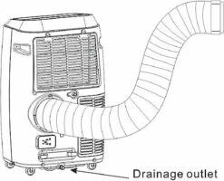 LuxAir 9000 BTU Cooling Portable Air Conditioner 30m2 Area Compatible With Alexa & Google 7 LuxAir 9000 BTU Cooling Portable Air Conditioner 30m2 Area Compatible With Alexa & Google -Diy luxair 9000 btu cooling portable air conditioner 30m2 area compatible with alexa google5060974530434 04c MP