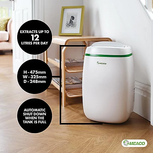 Meaco 12L Low Energy Dehumidifier And Air Purifier 2 Meaco 12L Low Energy Dehumidifier And Air Purifier - Image 2