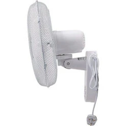 MYLEK 16" Wall Fan White - Oscillating Design With 3 Speed Settings & 2 Fan Modes - Remote Control Or Manual 7 MYLEK 16" Wall Fan White - Oscillating Design With 3 Speed Settings & 2 Fan Modes - Remote Control Or Manual -Diy mylek 16 wall fan white oscillating design with 3 speed settings 2 fan modes remote control or manual5056411330217 04c MP