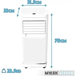 Mylek Air Conditioner Unit 9000BTU Portable Cooling Cold Air, Dehumidifier, Two Fan Speeds 7 Mylek Air Conditioner Unit 9000BTU Portable Cooling Cold Air, Dehumidifier, Two Fan Speeds -Diy mylek air conditioner unit 9000btu portable cooling cold air dehumidifier two fan speeds5056411330026 04c MP
