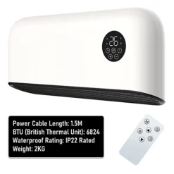 Diy -Diy mylek over door heater 2000w wall mounted indoor overdoor hot air downflow curtain white5056411320690 02c MP