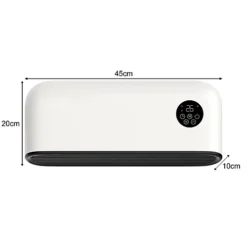 MYLEK Over Door Heater 2000W Wall Mounted Indoor Overdoor Hot Air Downflow Curtain White -Diy mylek over door heater 2000w wall mounted indoor overdoor hot air downflow curtain white5056411320690 03c MP