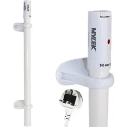 Mylek Tubular Heater 90W 710mm Low Energy Tube Built In Thermostat And Mounting Brackets Greenhouse, Garage, Caravan