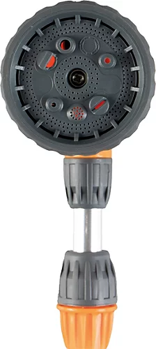 Outdoor Garden Hose Telescopic Spray Gun Head With 9 Spray Patterns