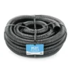 Pisces 50mm (2 Inch) Black Pond Corrugated Flexible Hose Pipe - 10m Roll