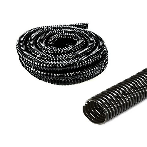 Pisces 50mm (2 Inch) Black Pond Corrugated Flexible Hose Pipe - 10m Roll 2 Pisces 50mm (2 Inch) Black Pond Corrugated Flexible Hose Pipe - 10m Roll - Image 2