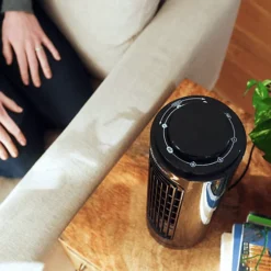 Pro Breeze Desktop 3 Speed Mini Tower Fan - Black -Diy pro breeze desktop 3 speed mini tower fan black5060596023581 03c MP