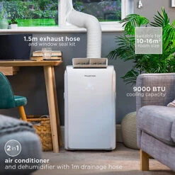 Russell Hobbs Air Conditioner And Dehumidifier 2 In 1 Portable 9000 BTU White RHPAC4002 -Diy russell hobbs air conditioner and dehumidifier 2 in 1 portable 9000 btu white rhpac40025060440048012 04c MP