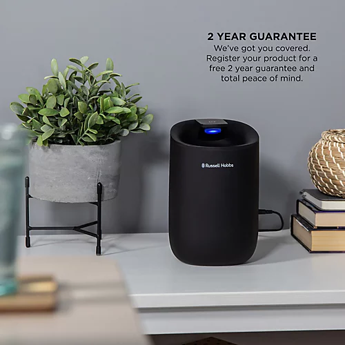 Russell Hobbs Compact Dehumidifier Fresh Air Mini 300ml/day Black RHDH1061B 4 Russell Hobbs Compact Dehumidifier Fresh Air Mini 300ml/day Black RHDH1061B - Image 4