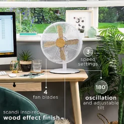 Russell Hobbs Scandi Desk Fan 12 Inch White And Wood Effect RHMDF1201WDW -Diy russell hobbs scandi desk fan 12 inch white and wood effect rhmdf1201wdw5060440049316 03c MP
