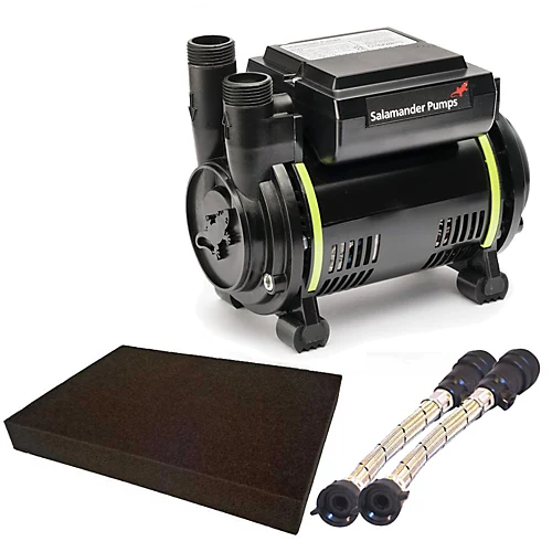Salamander CT55 1.5 Bar Single Shower Pump 2 Year NEW CT55XTRA & Mat 1 Salamander CT55 1.5 Bar Single Shower Pump 2 Year NEW CT55XTRA & Mat