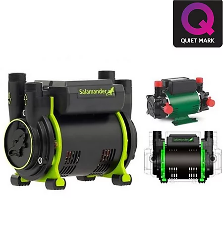 Salamander CT75+ XTRA 2.0 Bar Positive Twin Shower Pump +Iso Hoses CT75PLUS XTRA 3 Salamander CT75+ XTRA 2.0 Bar Positive Twin Shower Pump +Iso Hoses CT75PLUS XTRA - Image 3