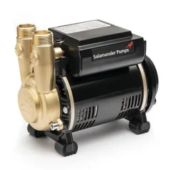 Salamander CTFORCE 20PS 2.0 Bar Brass Single Impeller Shower Pump + Hoses + Mat -Diy salamander ctforce 20ps 2 0 bar brass single impeller shower pump hoses mat5055995558154 03c MP