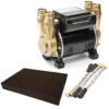 Salamander CTFORCE 30PT 3.0 Bar Brass Twin Impeller Shower Pump + Hoses + Mat