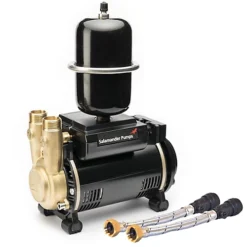 Salamander CTFORCE 30SU 3.0 Bar Brass Single Impeller Shower Pump Negative Head