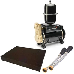 Salamander CTFORCE 30SU 3.0 Bar Brass Single Impeller Shower Pump Negative & Mat