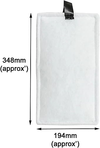 SPARES2GO Air Filters Compatible With Nuaire MRXBOX95-WM2 WM2 MVHR ECO2 Ventilation Unit (Pack Of 2) 2 SPARES2GO Air Filters Compatible With Nuaire MRXBOX95-WM2 WM2 MVHR ECO2 Ventilation Unit (Pack Of 2) - Image 2