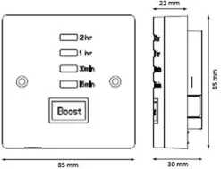 SPARES2GO Energy Saving 15 Minute To 2 Hour Electronic Boost Timer For Immersion / Room Heater 6 SPARES2GO Energy Saving 15 Minute To 2 Hour Electronic Boost Timer For Immersion / Room Heater -Diy spares2go energy saving 15 minute to 2 hour electronic boost timer for immersion room heater5057817353169 03c MP
