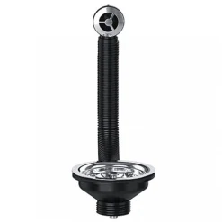 SPARES2GO Sink Strainer Basket Round Overflow Waste Drain Plug Chrome Plated Stainless Steel Kitchen Bathroom Basin (40mm, 1 1/2") 7 SPARES2GO Sink Strainer Basket Round Overflow Waste Drain Plug Chrome Plated Stainless Steel Kitchen Bathroom Basin (40mm, 1 1/2") -Diy spares2go sink strainer basket round overflow waste drain plug chrome plated stainless steel kitchen bathroom basin 40mm 1 1 2 5057817536678 04c MP