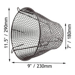 SPARES2GO Universal K6 Plastic Coated Terminal Guard Round Boiler Flue Cage (11.5'' / 290mm) Brown 7 SPARES2GO Universal K6 Plastic Coated Terminal Guard Round Boiler Flue Cage (11.5'' / 290mm) Brown -Diy spares2go universal k6 plastic coated terminal guard round boiler flue cage 11 5 290mm brown5056026731409 04c MP