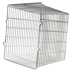 SPARES2GO Universal Rectangular Terminal Flue Guard Non-Condensing Oil Boiler (11" X 11" X 10.5")