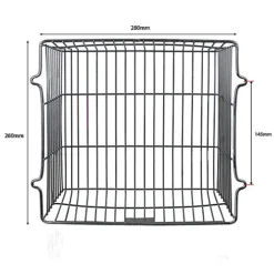 SPARES2GO Universal Stainless Steel Terminal Guard Square Boiler Flue Cage (11" X 10" X 5") -Diy spares2go universal stainless steel terminal guard square boiler flue cage 11 x 10 x 5 5057817406797 03c MP