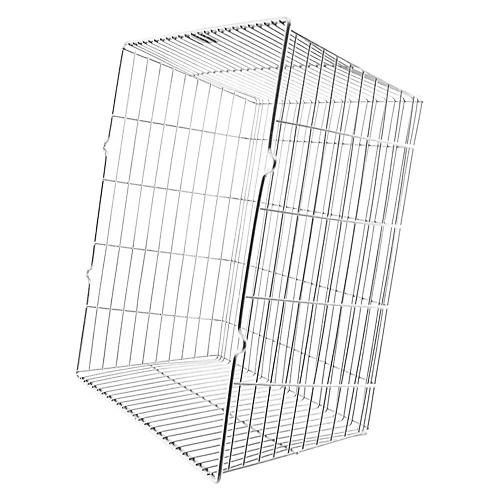 SPARES2GO Universal Zinc Coated Terminal Guard Square Boiler Flue Cage (18'' X 18'' X 7'') 1 SPARES2GO Universal Zinc Coated Terminal Guard Square Boiler Flue Cage (18'' X 18'' X 7'')