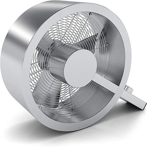 Stadler Form Q, DESIGNER FAN Manufactured From Aluminium/stainless Steel With 3 Power Levels, 40 Watts, Silver 1 Stadler Form Q, DESIGNER FAN Manufactured From Aluminium/stainless Steel With 3 Power Levels, 40 Watts, Silver