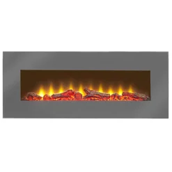 Sureflame WM-9505 Electric Wall Mounted Fire With Remote In Grey, 42 Inch 7 Sureflame WM-9505 Electric Wall Mounted Fire With Remote In Grey, 42 Inch -Diy sureflame wm 9505 electric wall mounted fire with remote in grey 42 inch5056126238419 04c MP