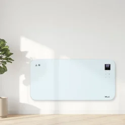 TCP Smart WiFi Fixed Or Portable White Glass Panel Heater 2000w